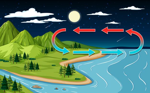 Geografia 8º Ano Fundamental - Clima da América, correntes frias e quentes, relevo e clima na América, El Niño e El Niña, paisagens da América, pradarias e estepes e paisagens vegetais e tropicais.