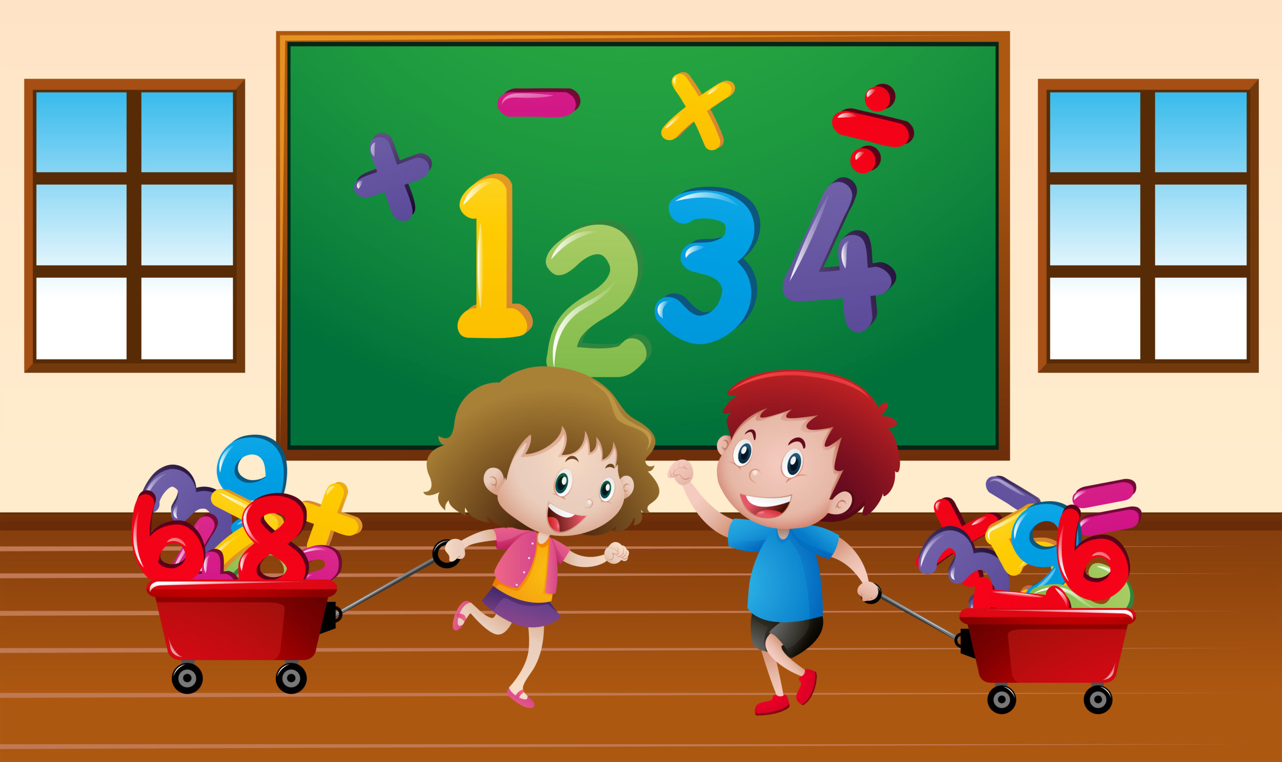 Matemática 2º Ano Fundamental - Números ordinais e sequências numéricas, formas geométricas simples, situações problema envolvendo subtração.