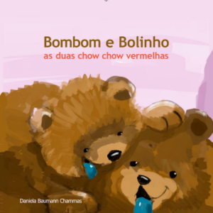 Bombom e Bolinho as duas Chow Chow vermelhas