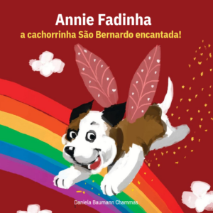 Annie Fadinha: a cachorrinha São Bernardo encantada!